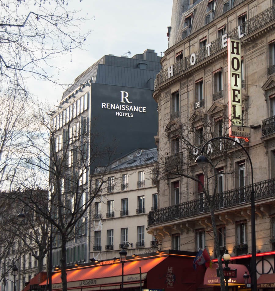 Renaissance Paris Republique Hotel, backstory