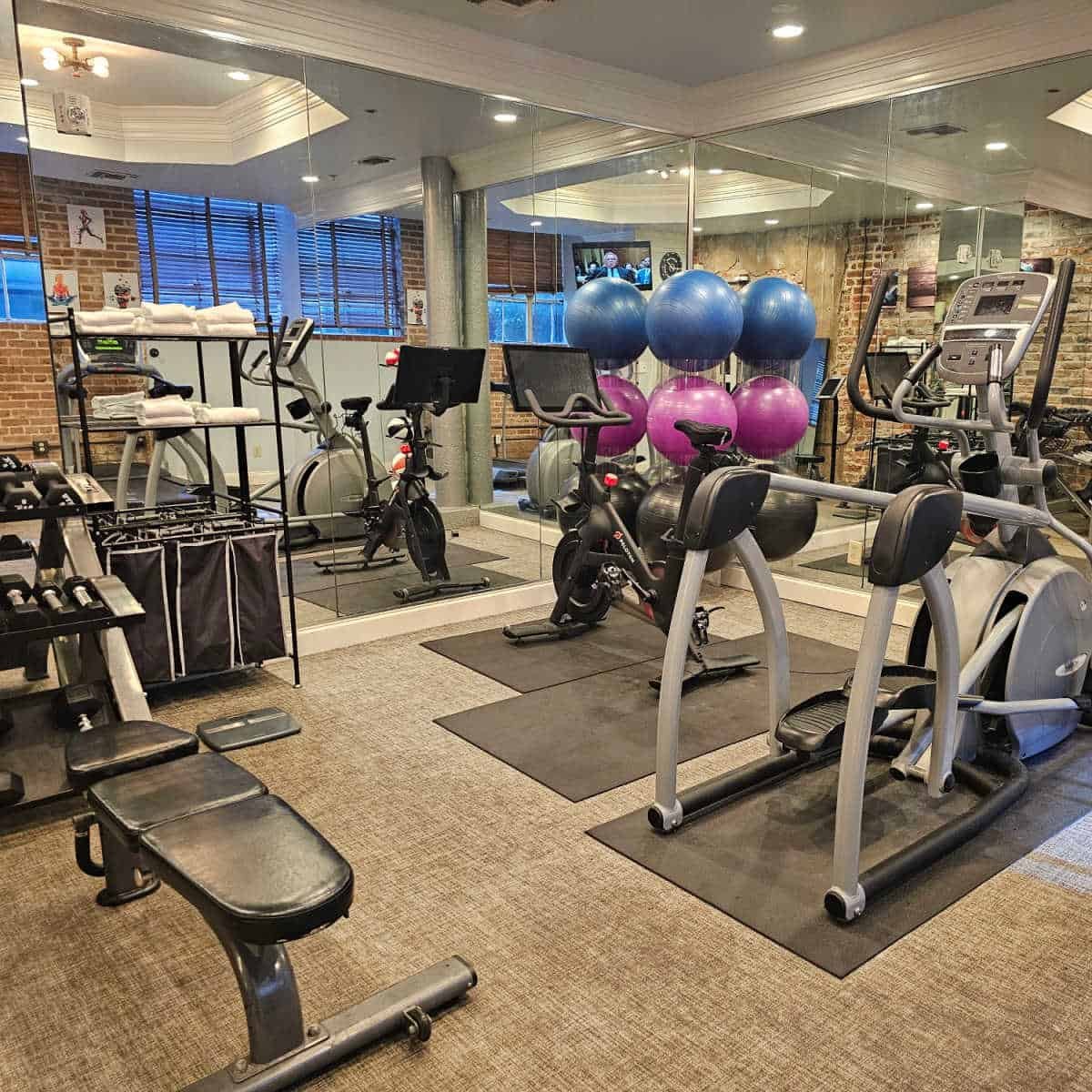 The Old No. 77 Hotel & Chandlery, the gym
