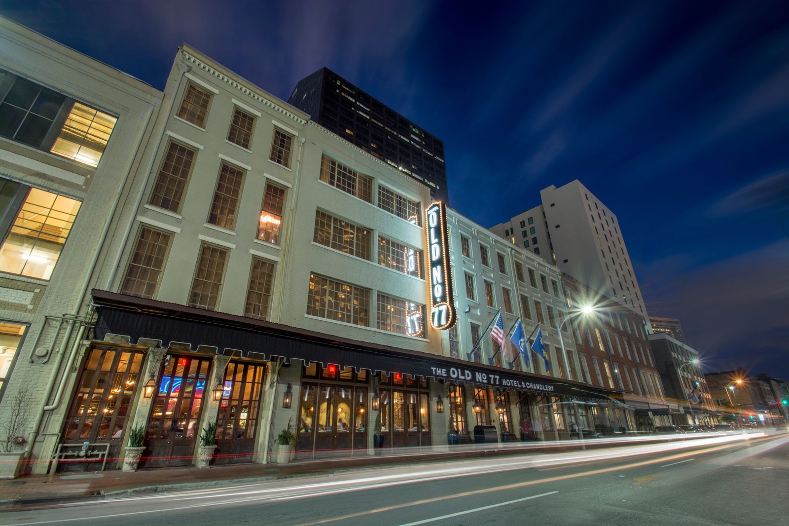 The Old No. 77 Hotel & Chandlery, backstory