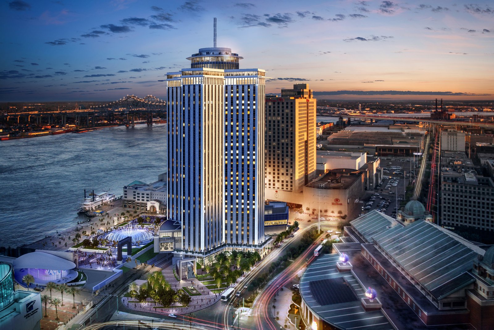 Four Seasons Hotel New Orleans, backstory