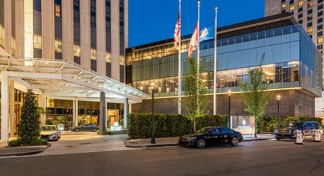 Four Seasons Hotel New Orleans, backstory