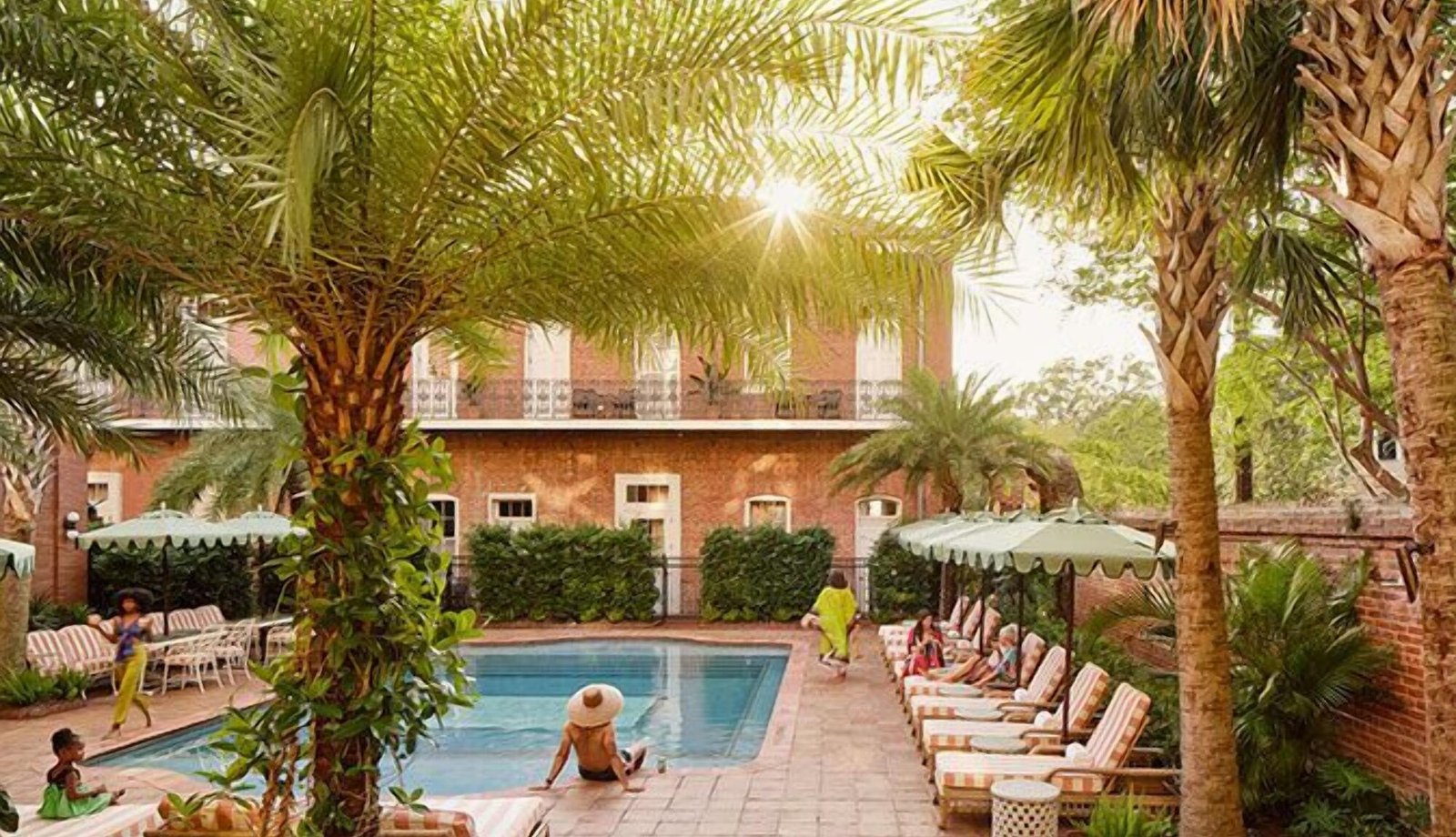 Hotel Saint Vincent, the pool