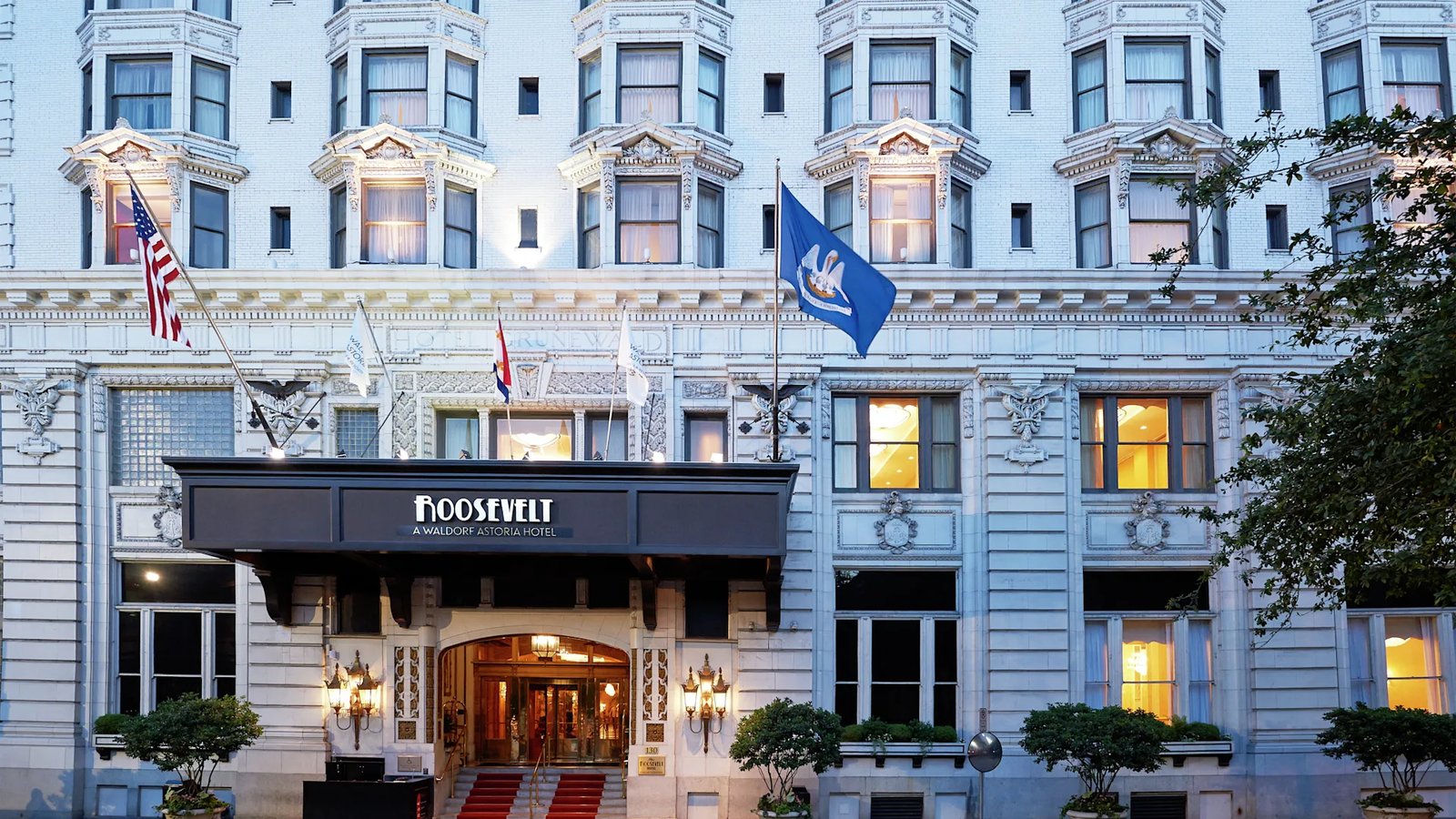 The Roosevelt New Orleans, A Waldorf Astoria Hotel, backstory