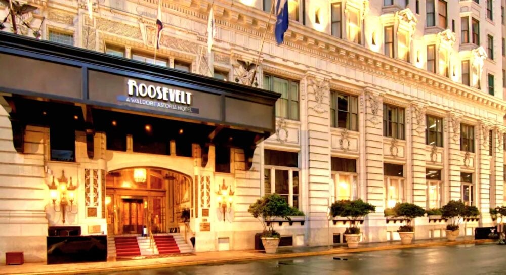 The Roosevelt New Orleans, A Waldorf Astoria Hotel, backstory