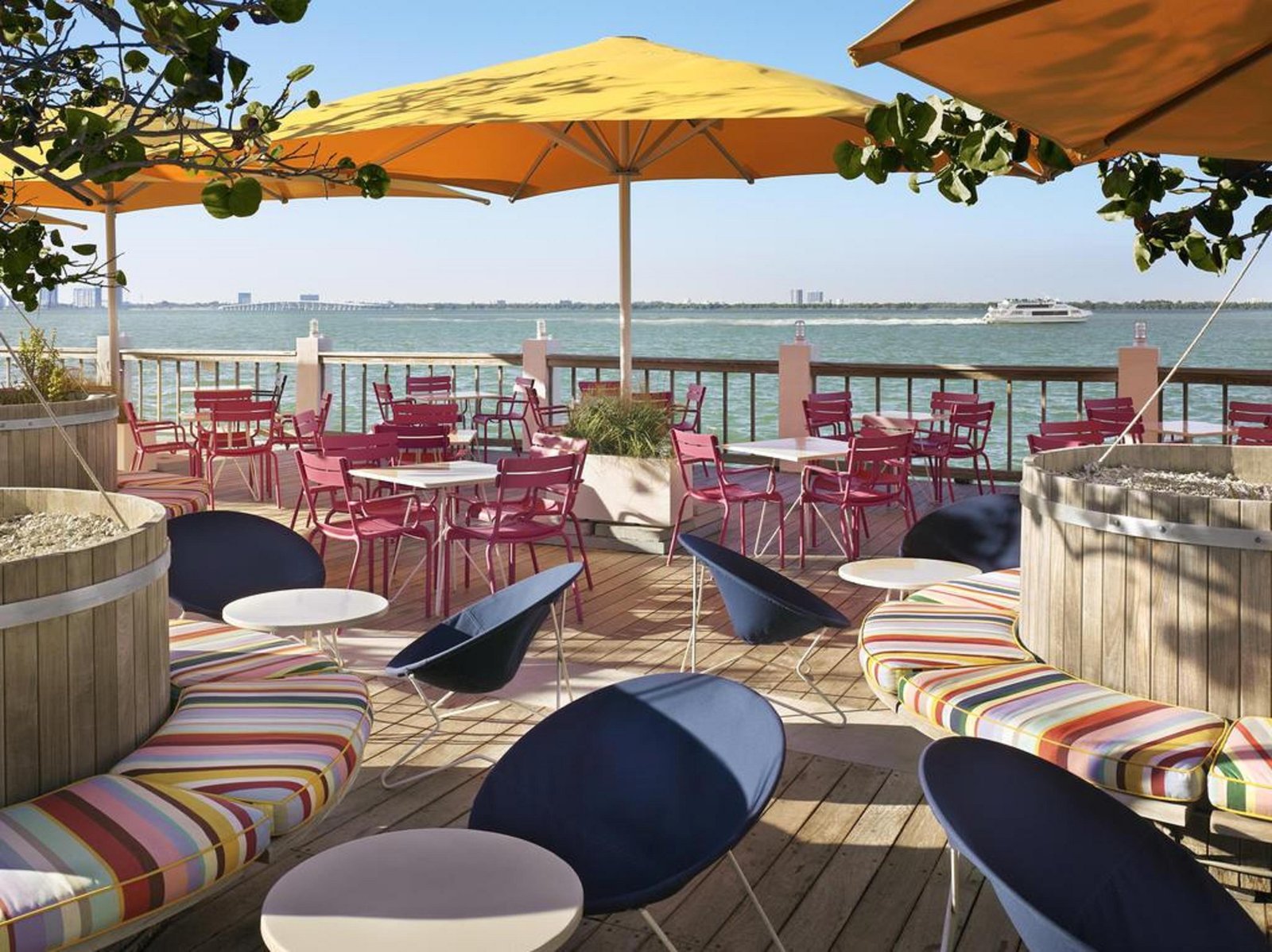 The Standard Spa, Miami Beach, at the table