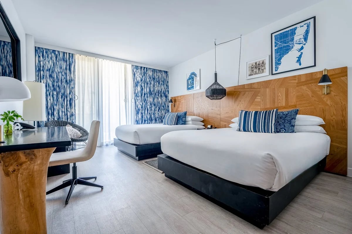 Angler's Hotel Miami Beach, rooms