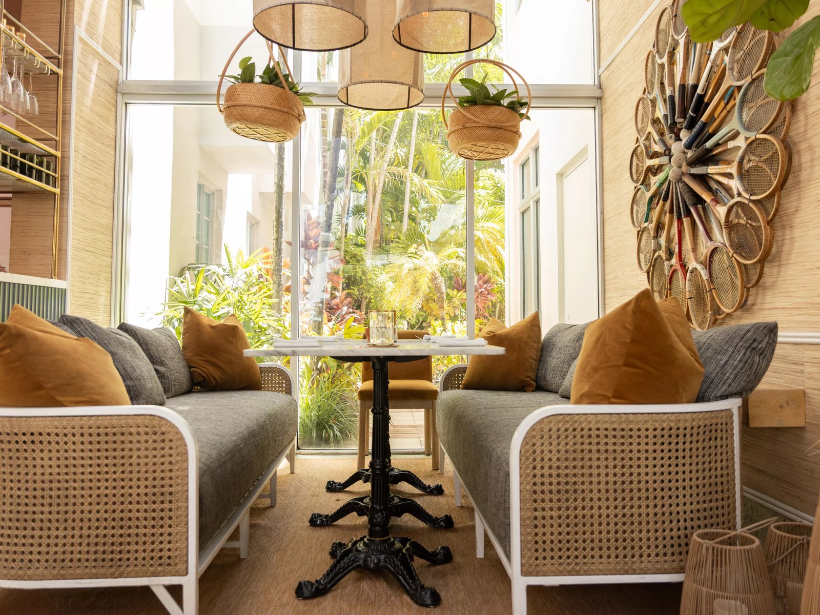 Kimpton Surfcomber Hotel, at the table