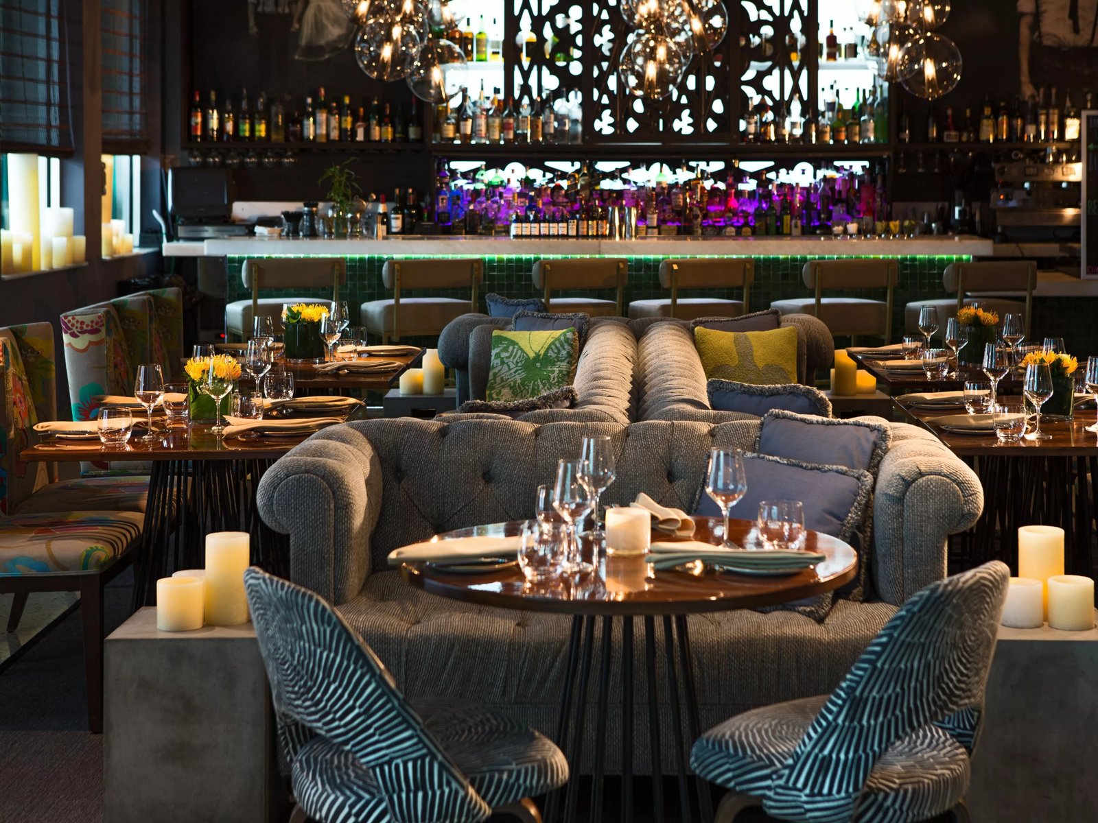 Kimpton Surfcomber Hotel, at the table