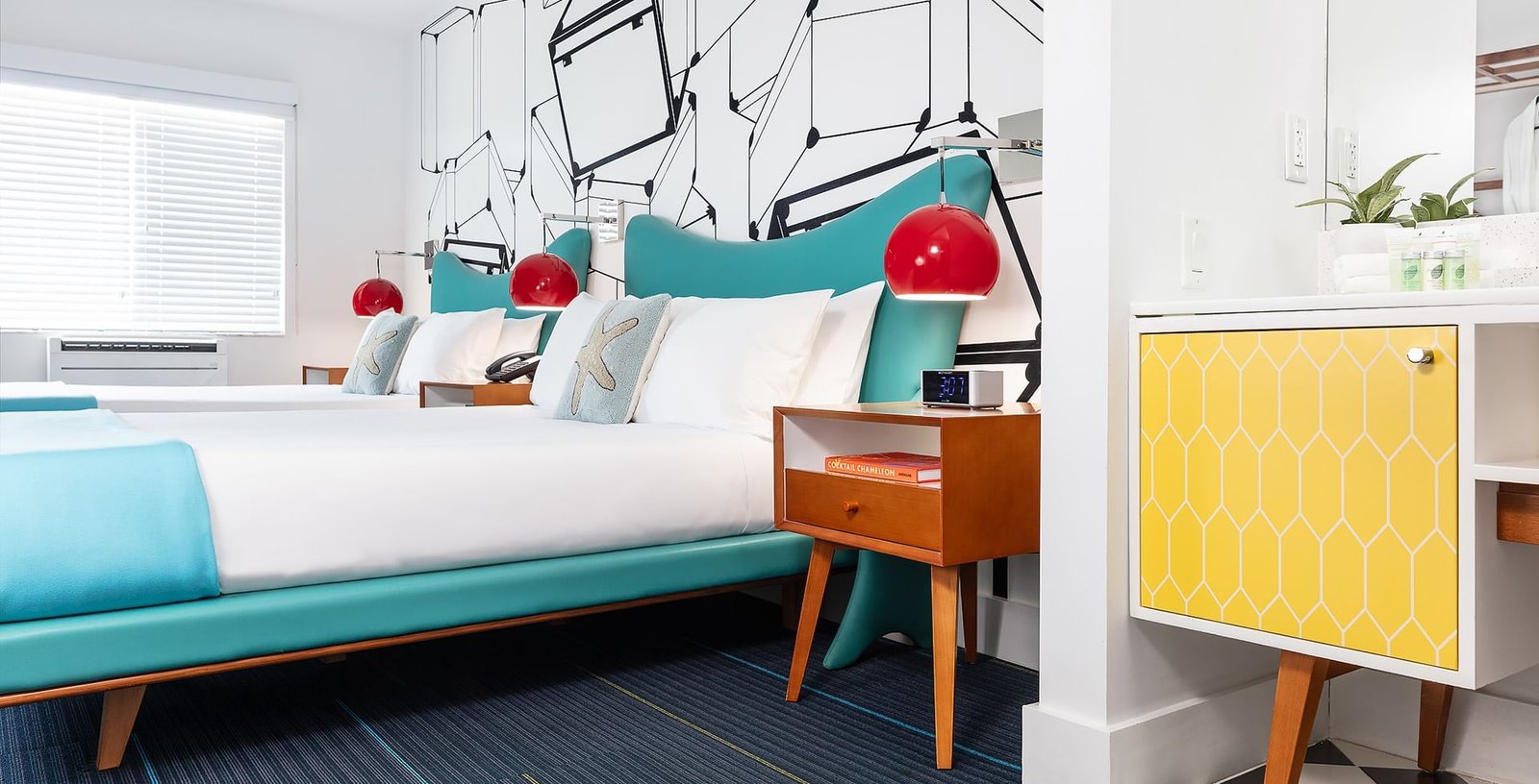 The Vagabond Hotel Miami, rooms