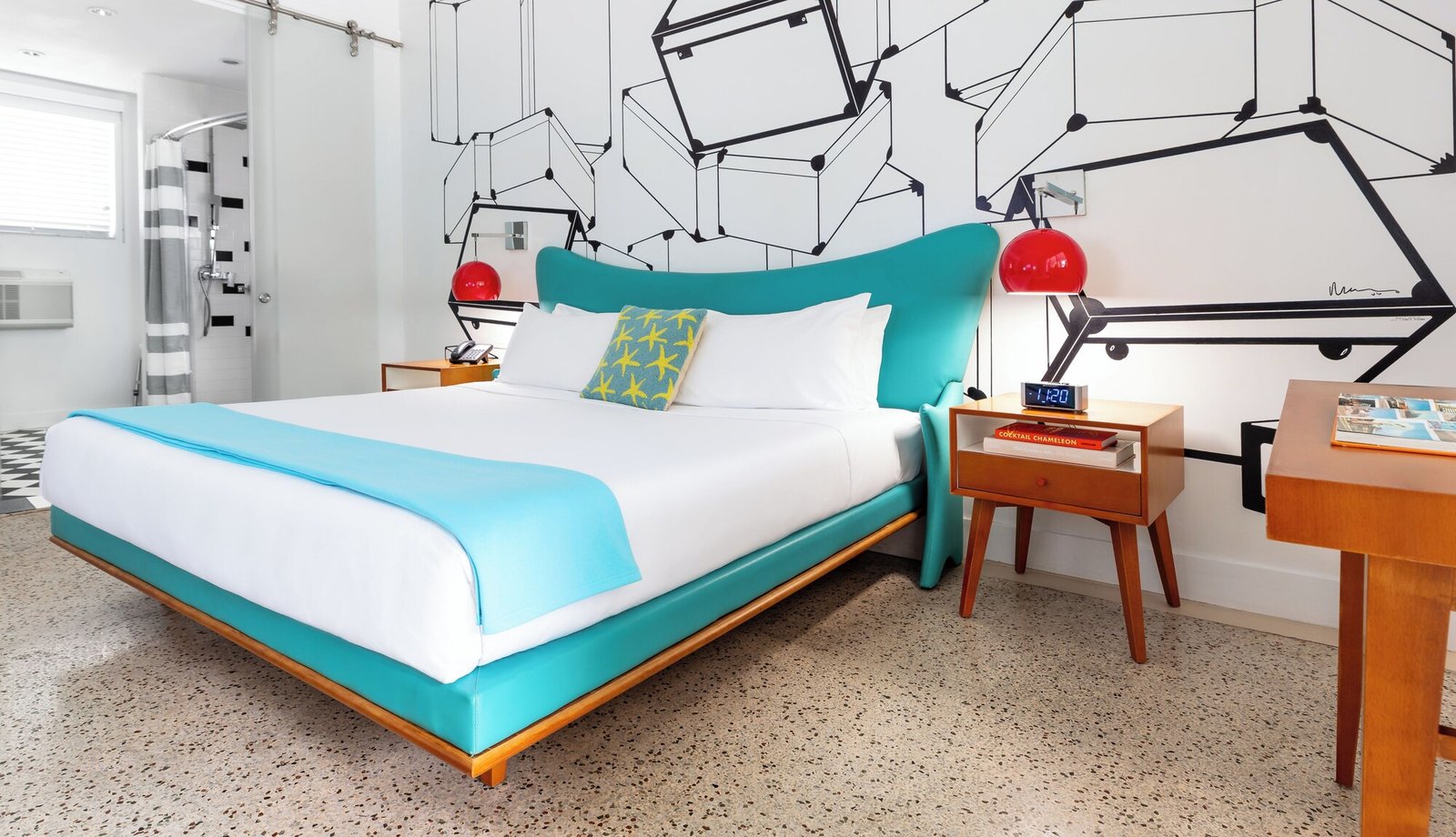 The Vagabond Hotel Miami, rooms