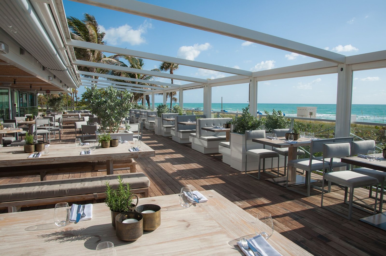 Nobu Hotel Miami Beach, at the table