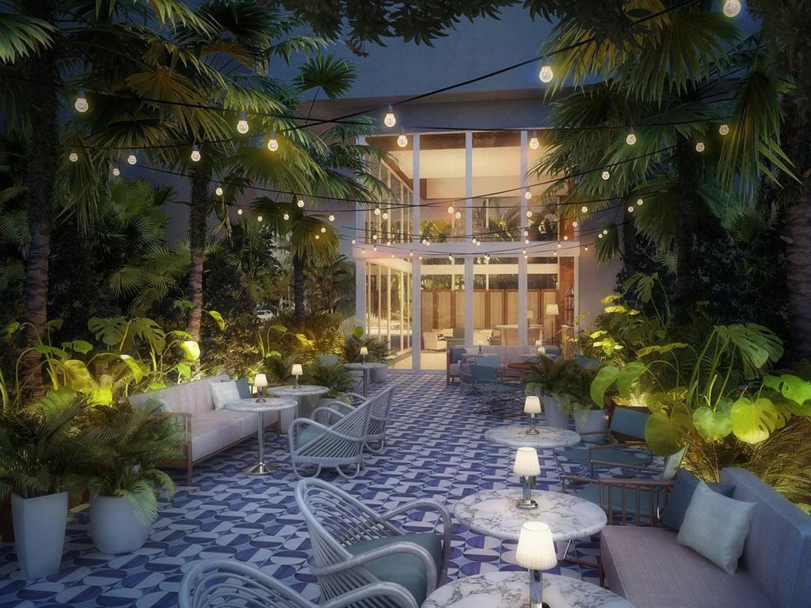 Mr. C Miami Coconut Grove, vibe