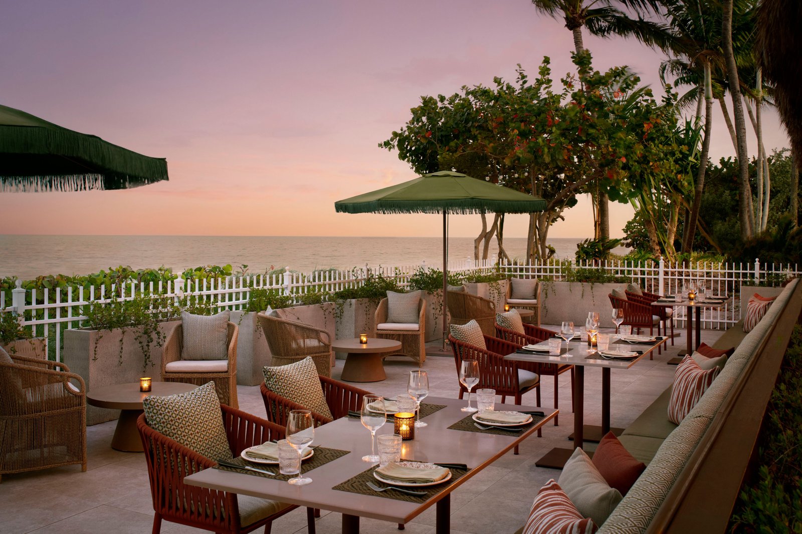 The Ritz-Carlton Key Biscayne, Miami, at the table