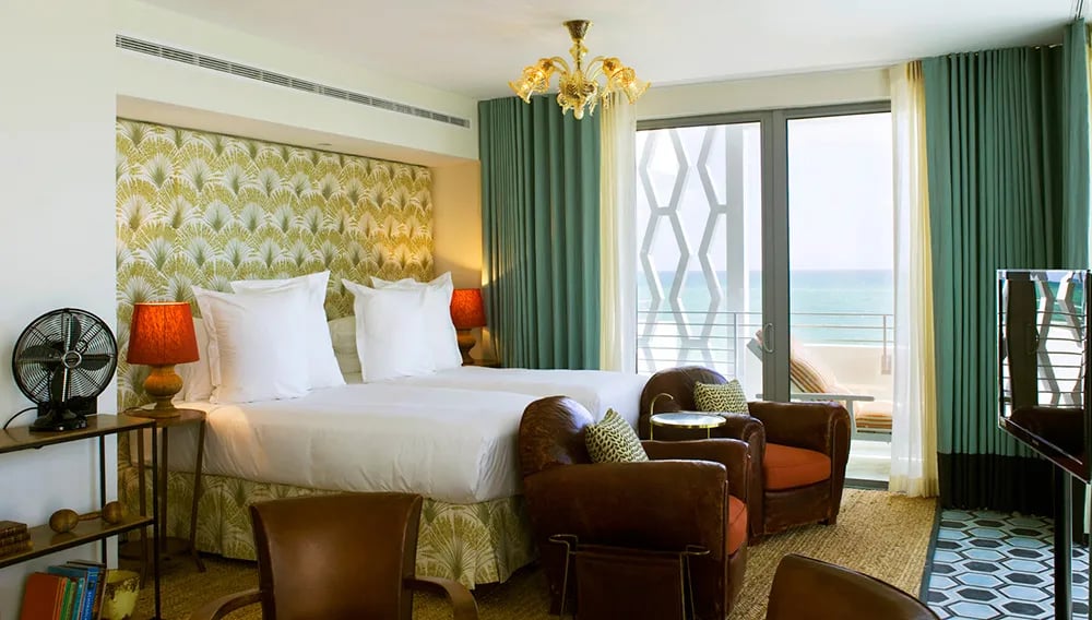 Soho Beach House, rooms