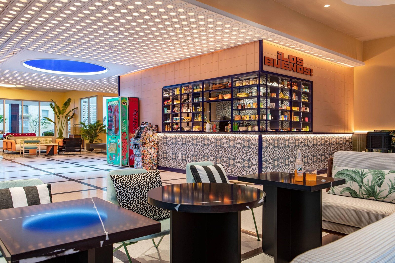 Moxy Miami South Beach, at the table