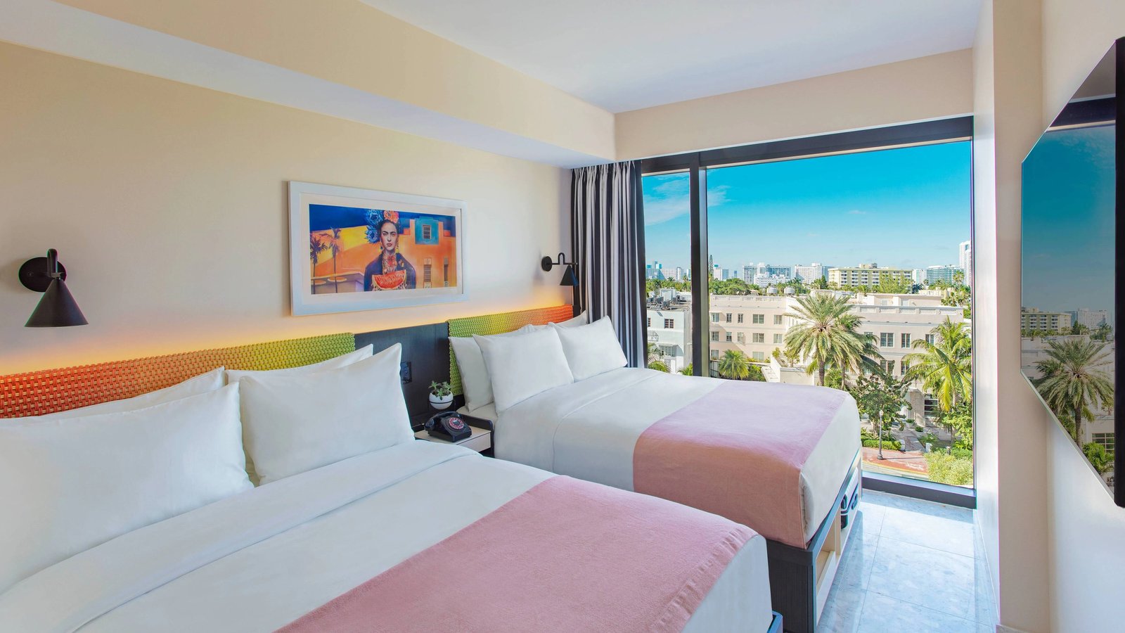 Moxy Miami South Beach, rooms