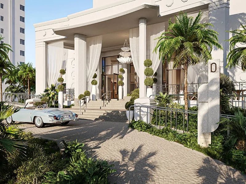Delano Miami Beach, backstory