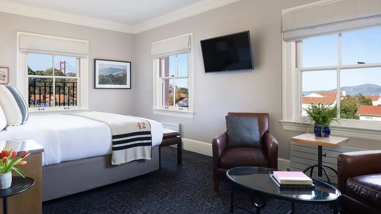 Inn at the Presidio, rooms
