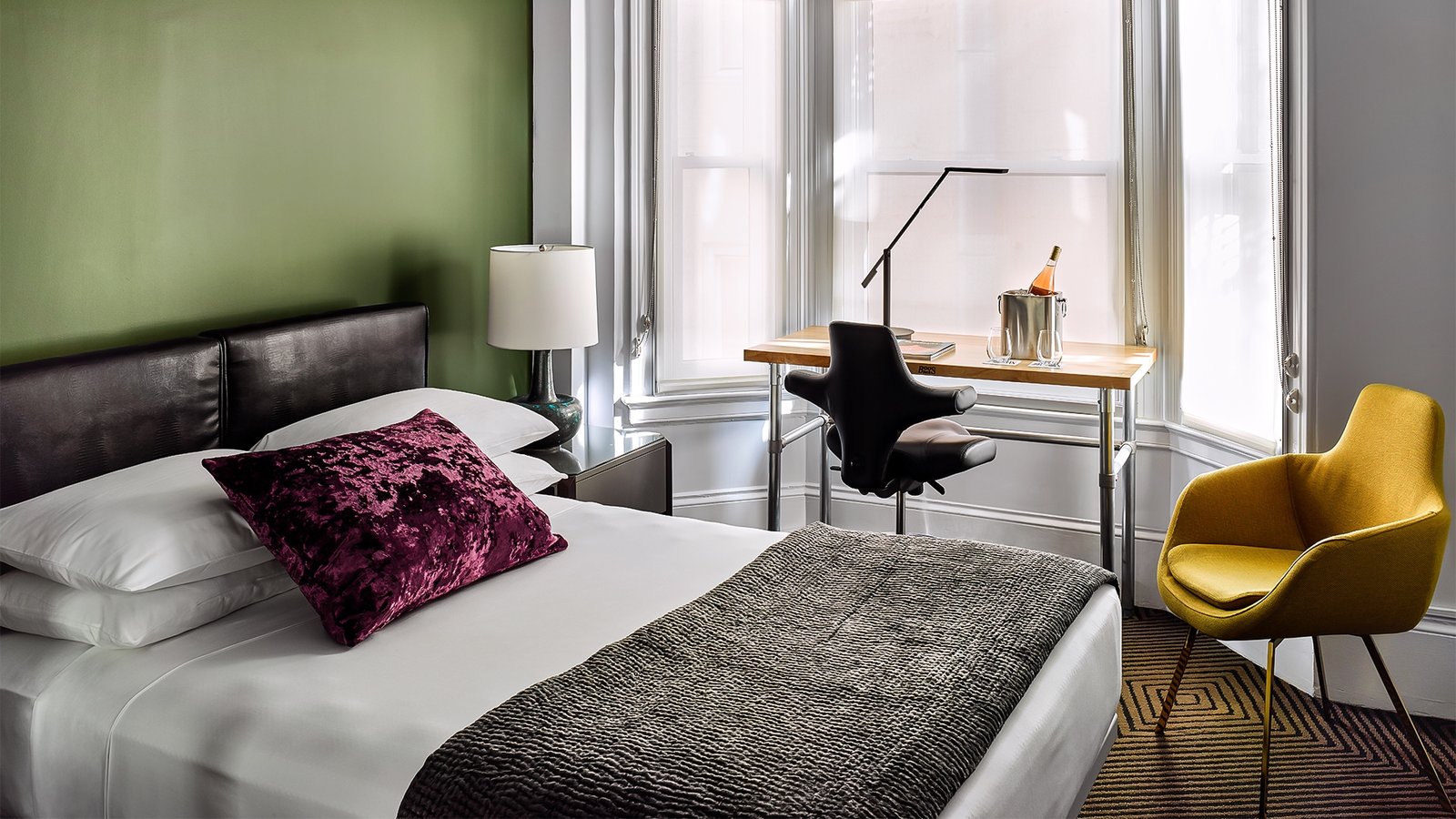 Hotel Zeppelin San Francisco, rooms