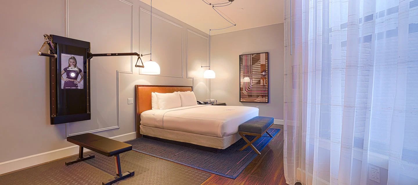 Axiom Hotel, rooms