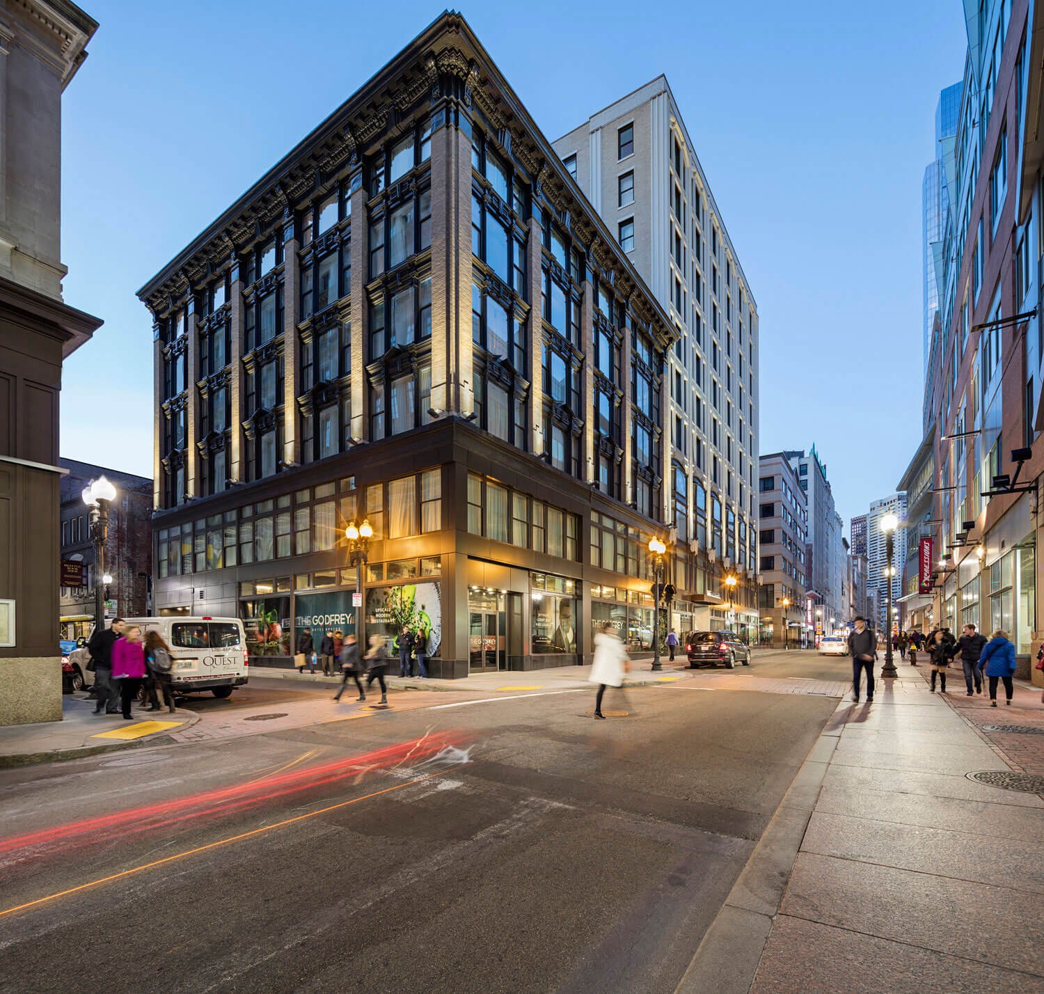 The Godfrey Hotel Boston, backstory