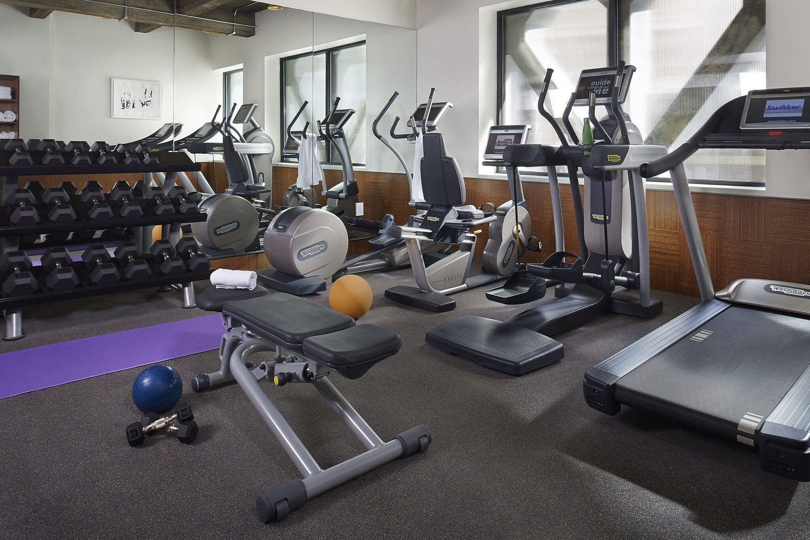 Hotel G, the gym