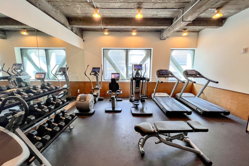 Hotel G, the gym