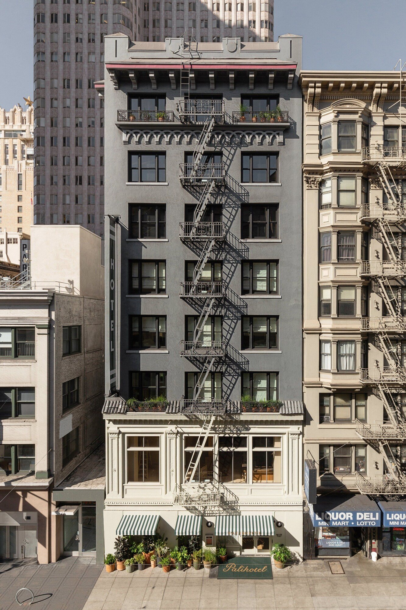 Palihotel San Francisco, backstory