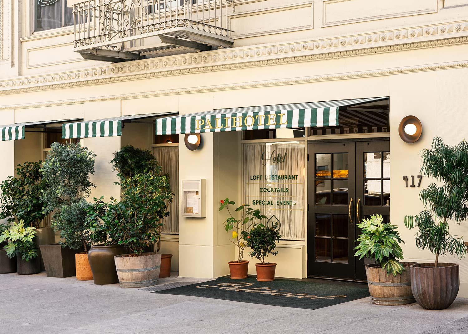 Palihotel San Francisco, backstory