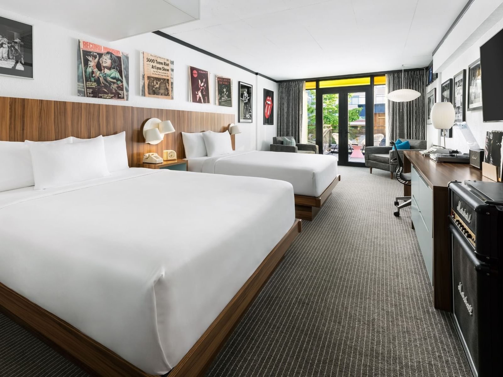 The Verb Hotel, rooms