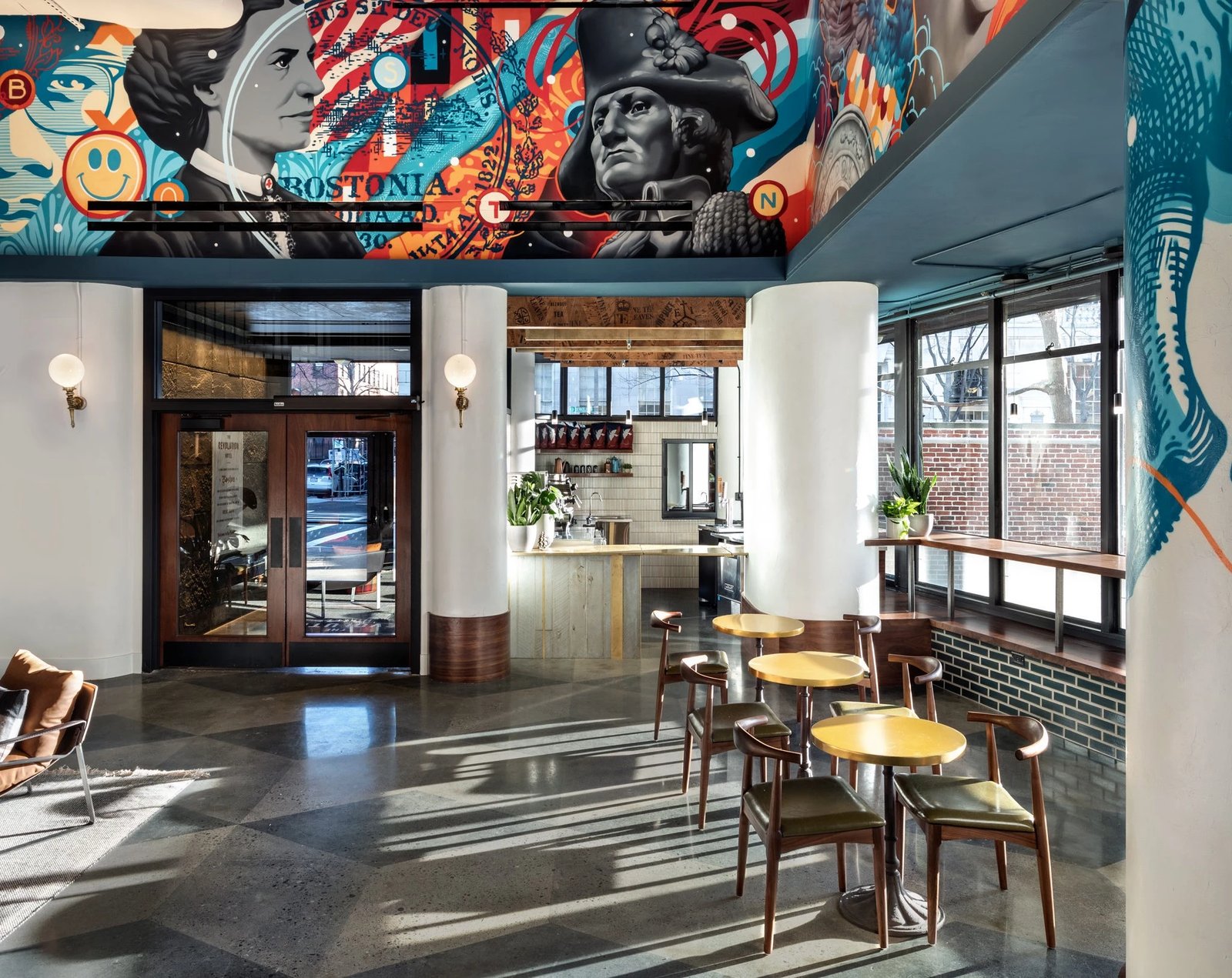 The Revolution Hotel, eat & drink