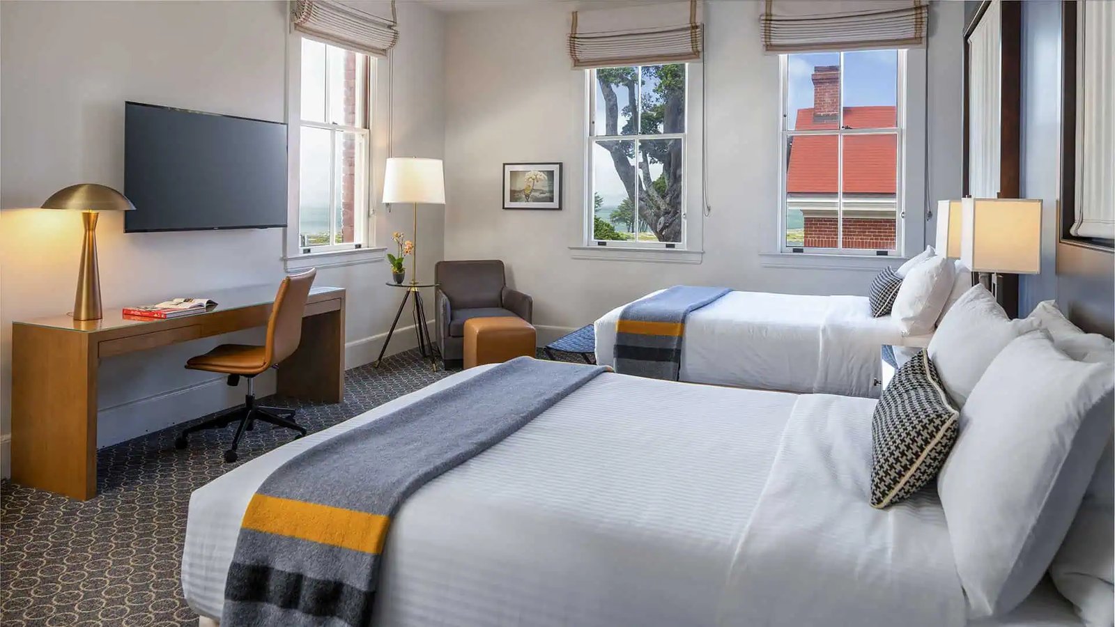 Lodge at the Presidio, rooms