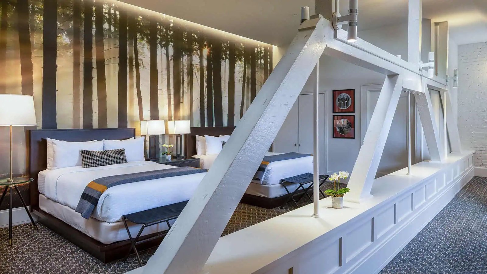 Lodge at the Presidio, rooms