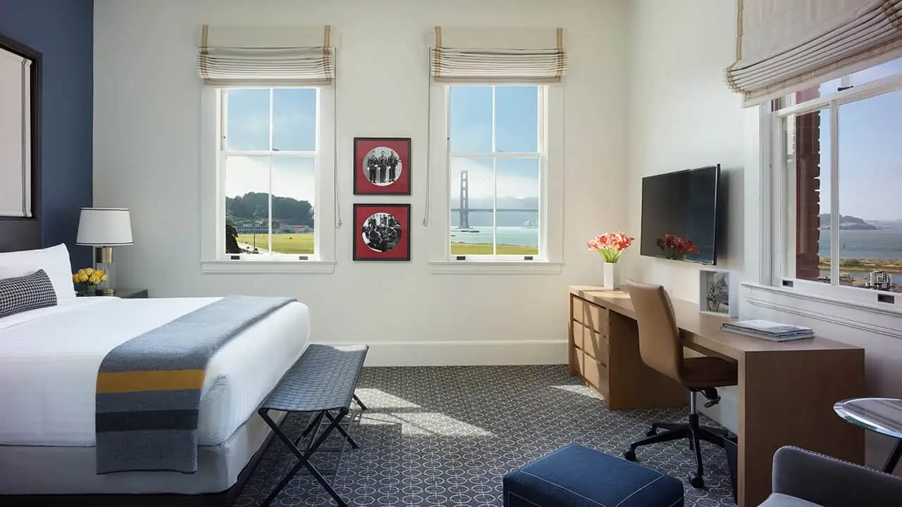Lodge at the Presidio, rooms