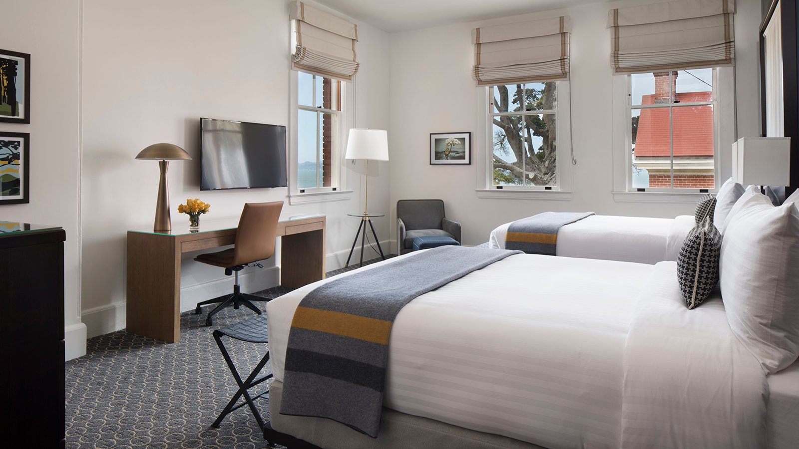 Lodge at the Presidio, rooms