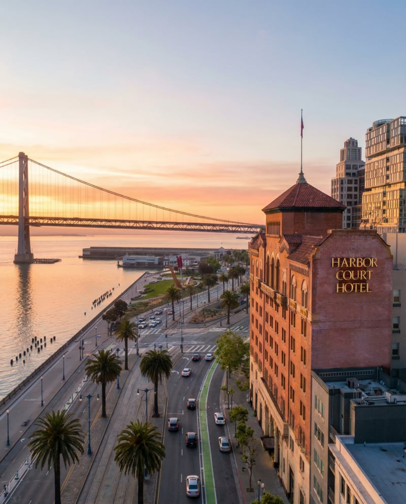 Harbor Court Hotel, how it began