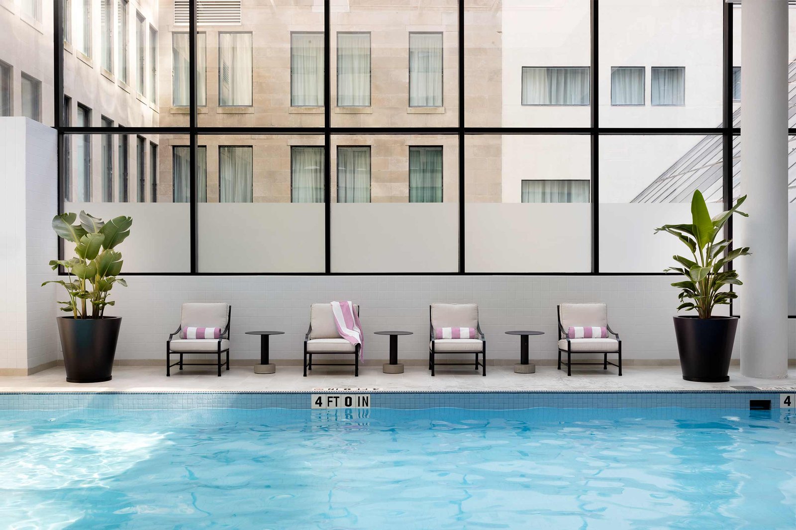 The Langham Boston, the pool
