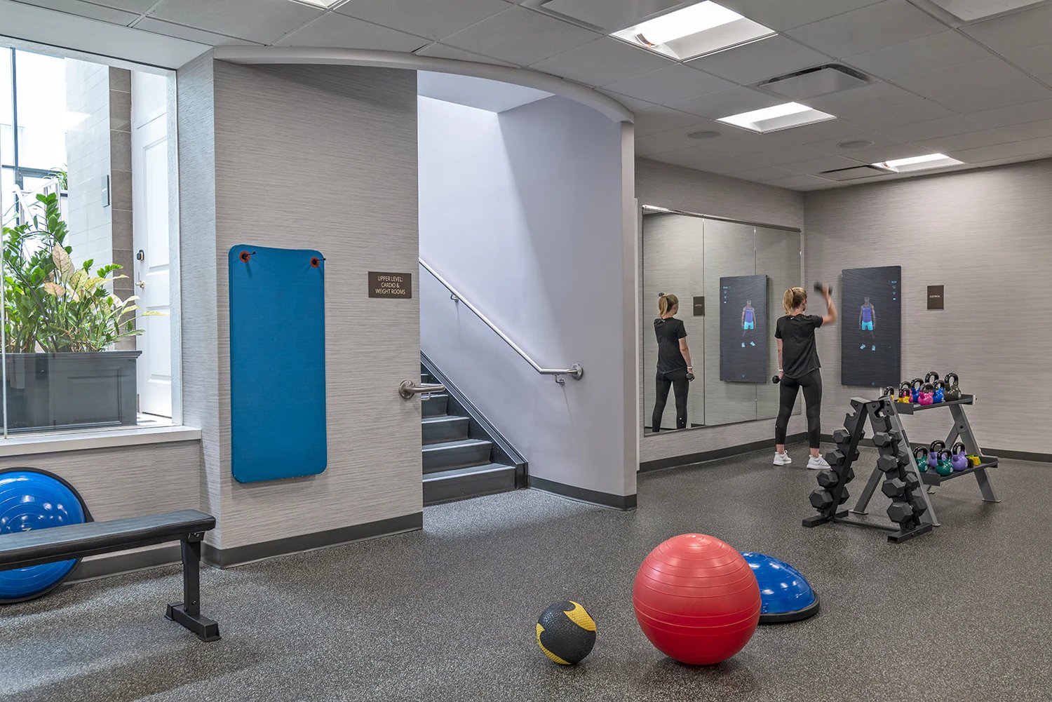 The Langham Boston, the gym