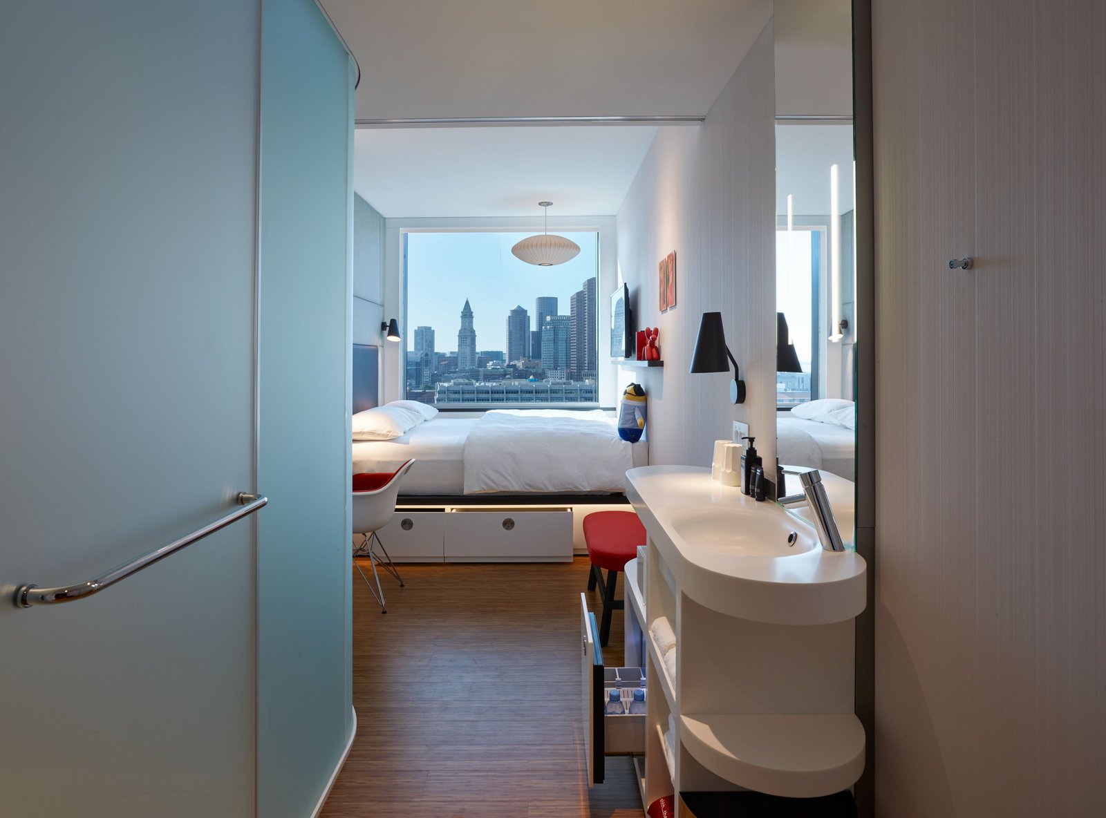 citizenM Boston North Station, rooms