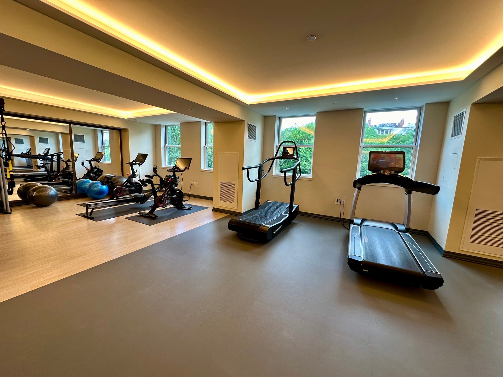 The Newbury Boston, the gym