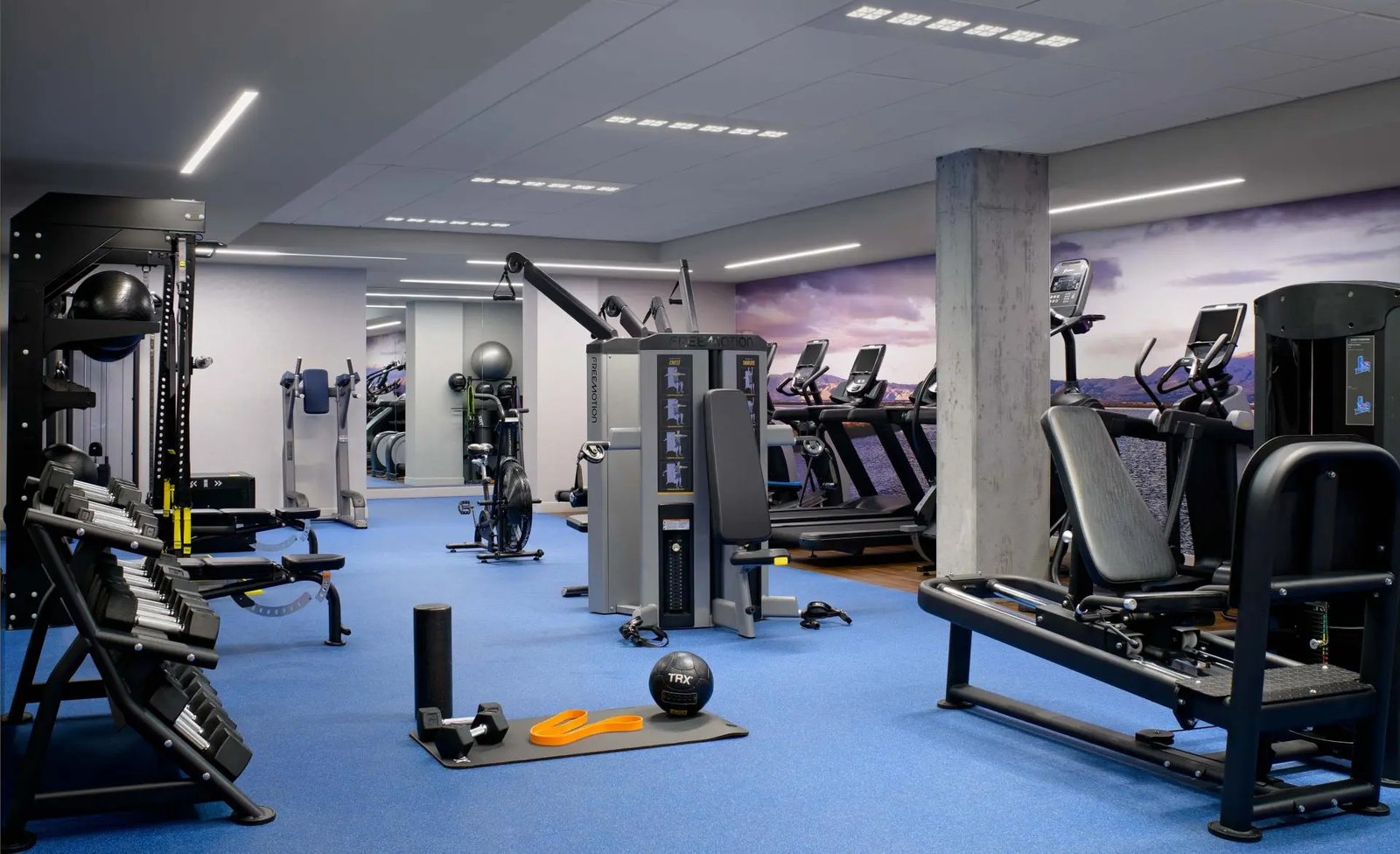 LUMA Hotel San Francisco, the gym