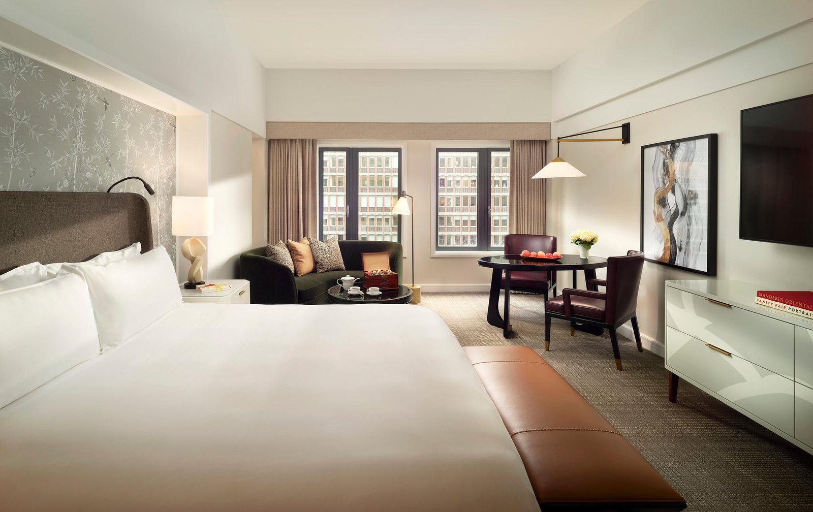 Mandarin Oriental, Boston, rooms