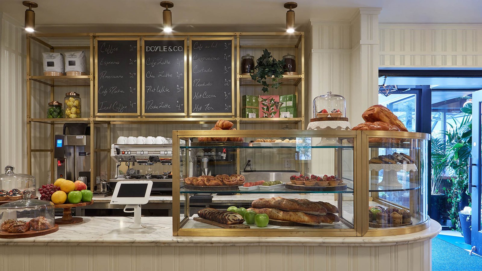 The Dupont Circle Hotel, at the table