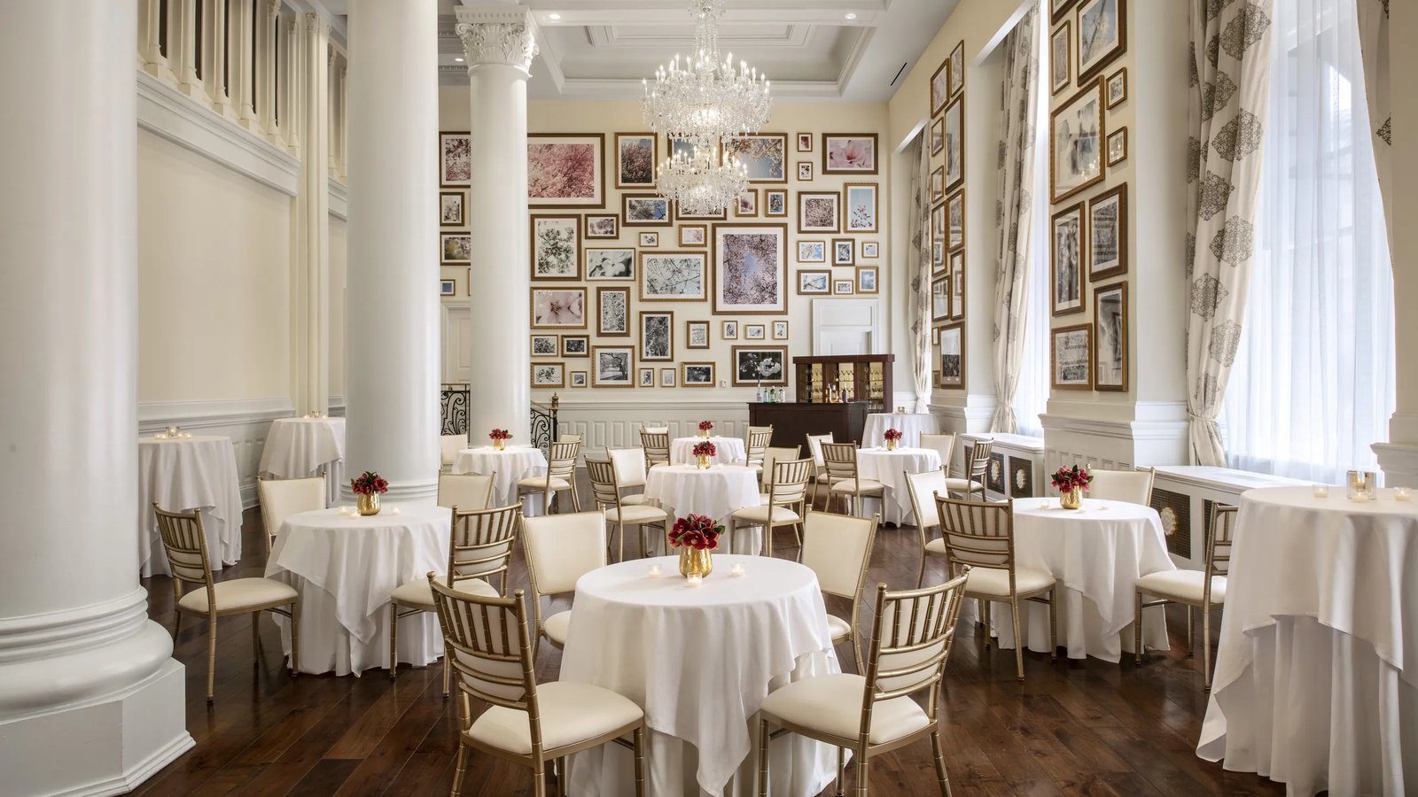 Waldorf Astoria Washington DC, at the table