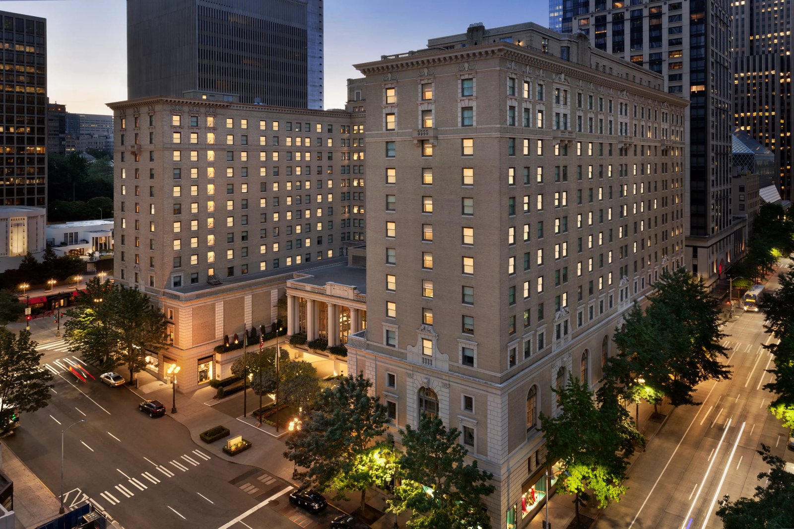 Fairmont Olympic Hotel, Seattle, backstory