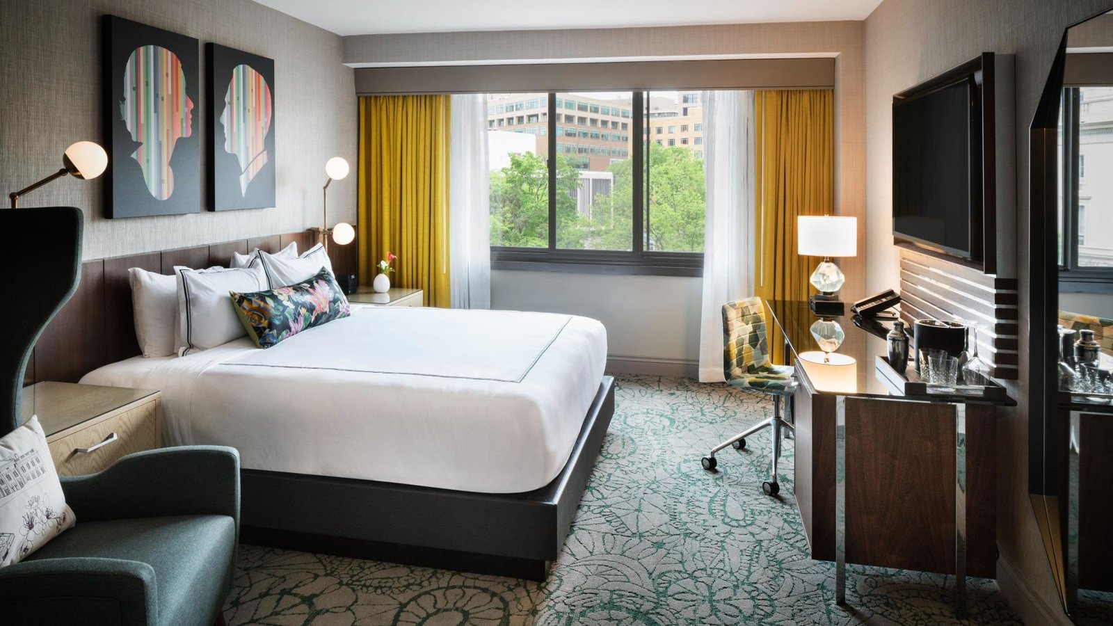 The Darcy, rooms