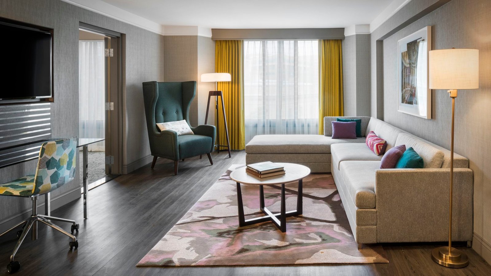 The Darcy, rooms