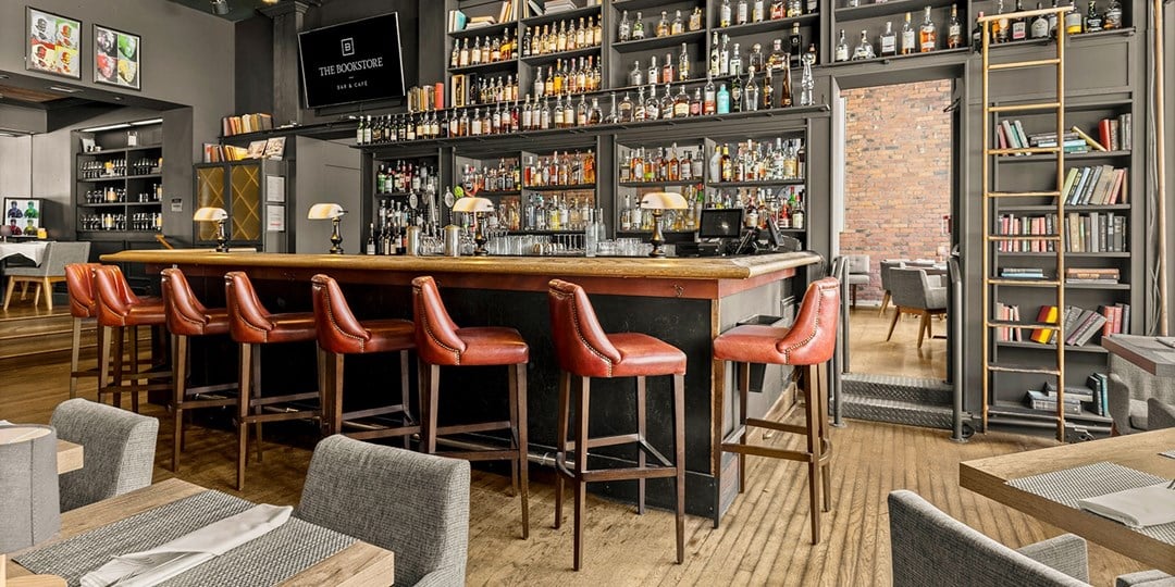 The Alexis Royal Sonesta Hotel Seattle, the bookstore bar & café