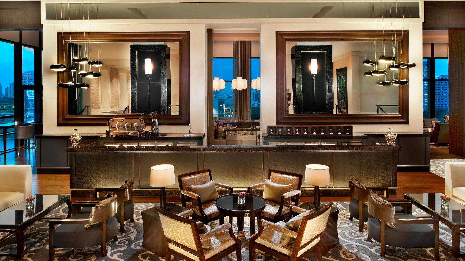 St. Regis Bangkok, at the table