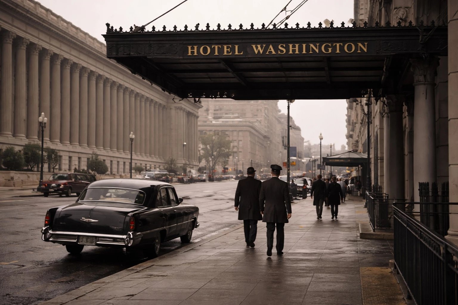 Hotel Washington, backstory